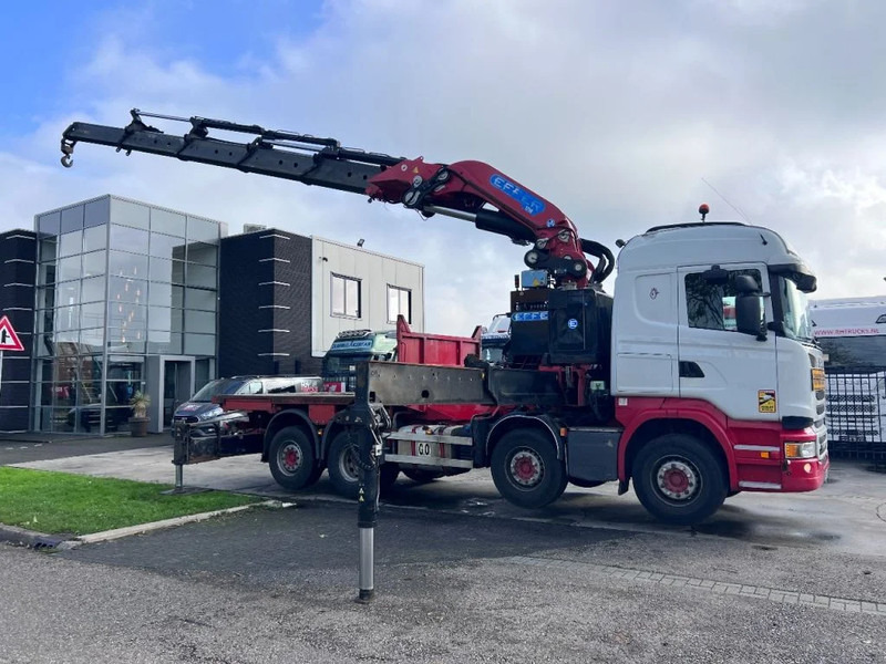 Scania R490 8X2 EURO 6 + EFFER 1750/4S + REMOTE - Kravas auto ar manipulatoru: foto 1 Scania R490 8X2 EURO 6 + EFFER 1750/4S + REMOTE - Kravas auto ar manipulatoru: foto 1