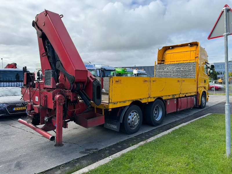 Bortu kravas automašīna/ Platforma, Kravas auto ar manipulatoru Scania R500 V8 6X2 EURO 5 + HIAB 377EP-4XS + REMOTE CONTROL + RETARDER: foto 16
