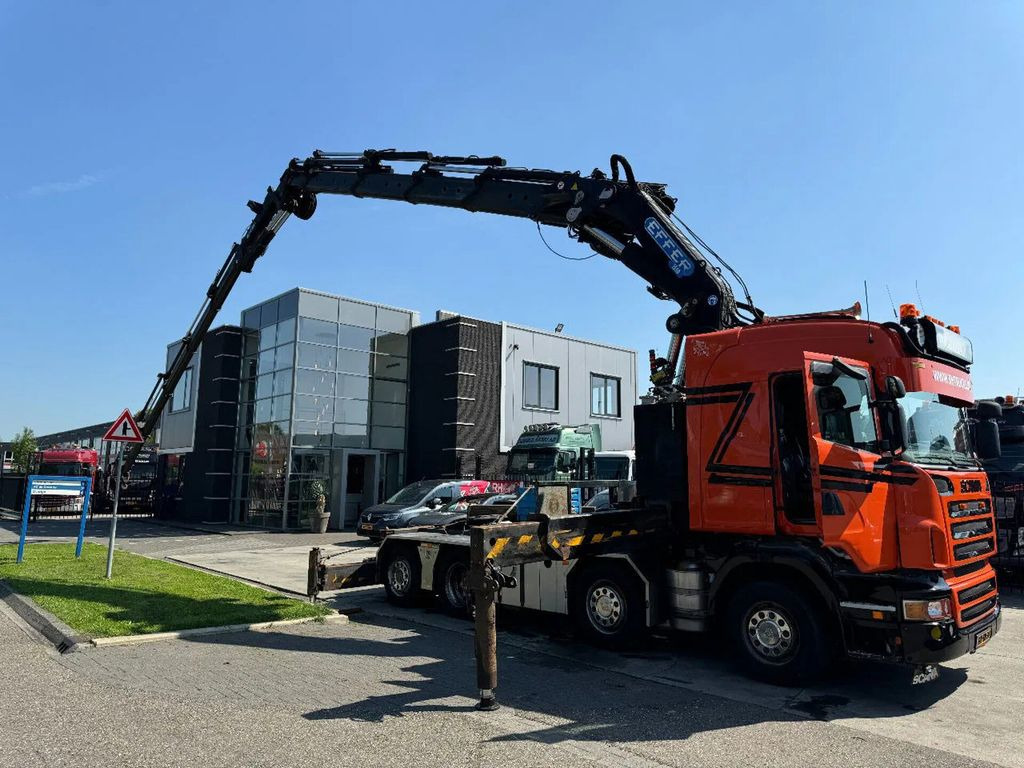Scania R560 V8 8X2 + EFFER CRANE 1550 6S + FLYJIP 6XHYD - Kravas auto ar manipulatoru: foto 4 Scania R560 V8 8X2 + EFFER CRANE 1550 6S + FLYJIP 6XHYD - Kravas auto ar manipulatoru: foto 4