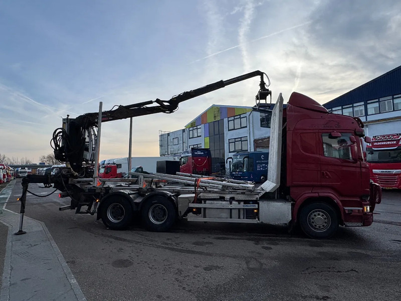 Scania R580 V8 6X4 EURO 6 JONSERED 1080 79 R HUB REDUCTION - Kokvedējs, Kravas auto ar manipulatoru: foto 4 Scania R580 V8 6X4 EURO 6 JONSERED 1080 79 R HUB REDUCTION - Kokvedējs, Kravas auto ar manipulatoru: foto 4