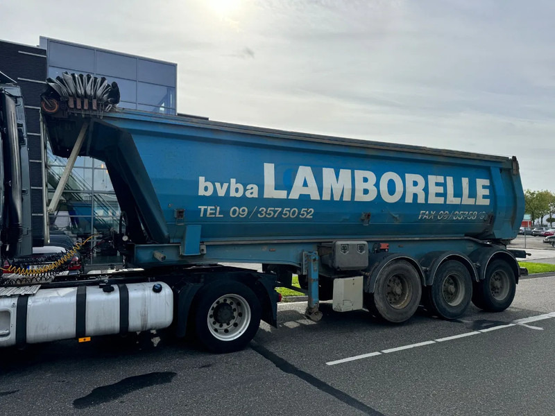 TURBO'S HOET KIPPER - 3 AXLE BPW + LIFTING AXLE + FULL ALU - Puspiekabe pašizgāzējs: foto 1 TURBO'S HOET KIPPER - 3 AXLE BPW + LIFTING AXLE + FULL ALU - Puspiekabe pašizgāzējs: foto 1