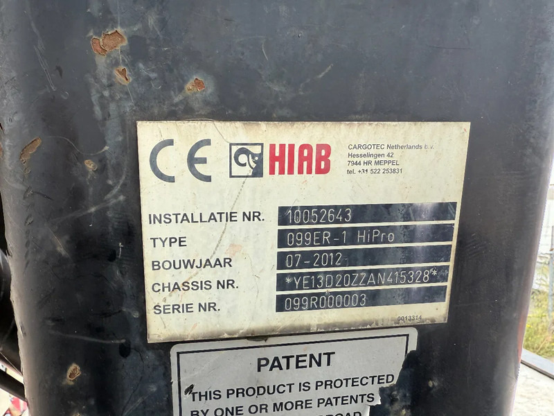 Bortu puspiekabe/ Platforma Van Hool VHLO-205 AN, HIAB 099E-1HIPRO REMOTE CONTROLE: foto 12 Bortu puspiekabe/ Platforma Van Hool VHLO-205 AN, HIAB 099E-1HIPRO REMOTE CONTROLE: foto 12