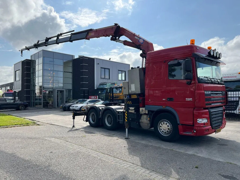 DAF XF 105.460 6X4 EURO 5 + HMF 4220 K6 + REMOTE CONTROL + RETARDER - Vilcējs: foto 3 DAF XF 105.460 6X4 EURO 5 + HMF 4220 K6 + REMOTE CONTROL + RETARDER - Vilcējs: foto 3