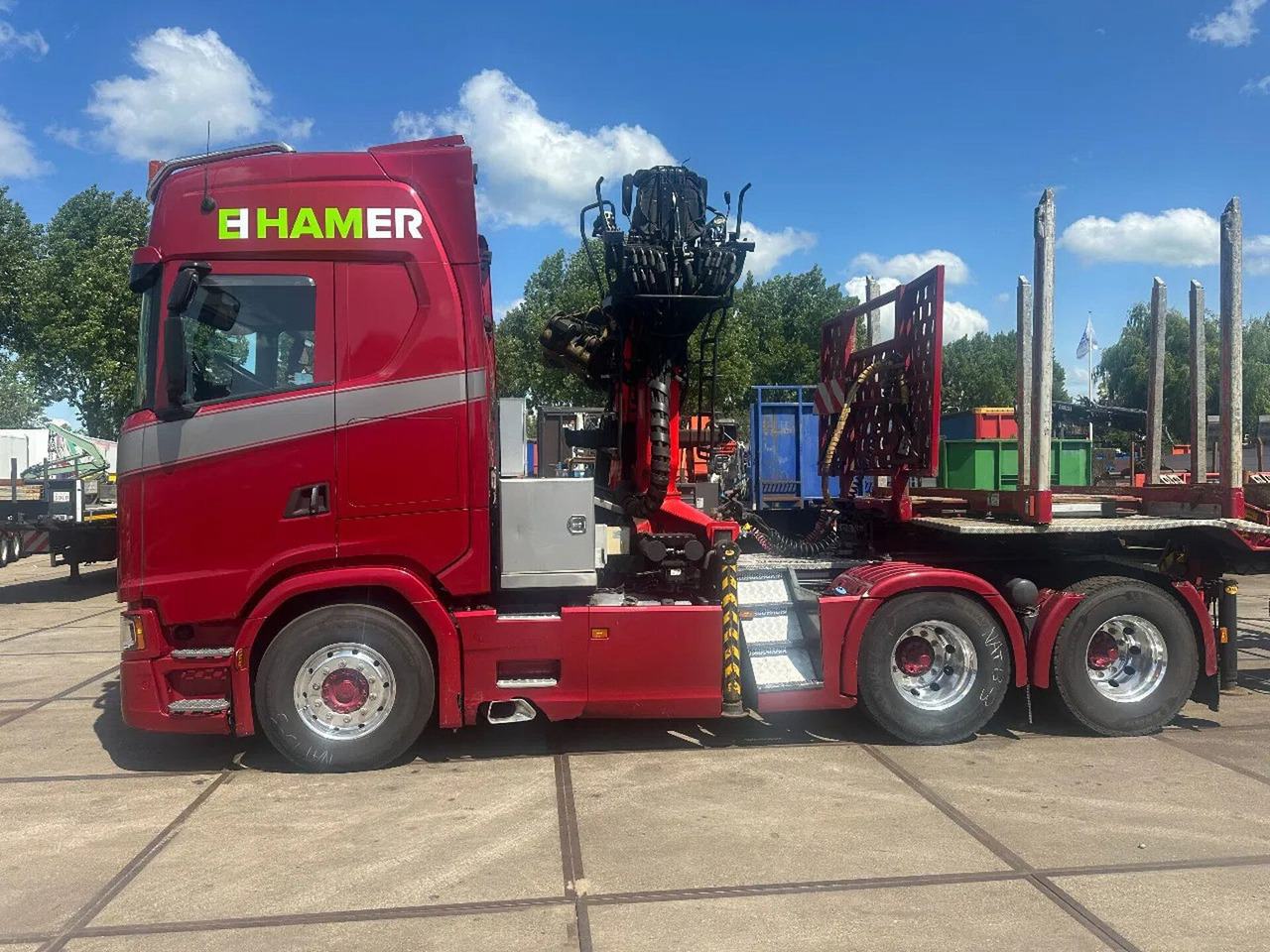 Scania S650 V8, EPSILON S290 Z 96. DOLL TRAILER 2 AXLE - Vilcējs: foto 3 Scania S650 V8, EPSILON S290 Z 96. DOLL TRAILER 2 AXLE - Vilcējs: foto 3