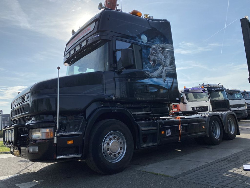 Scania T164-580 V8 6X2 + RETARDER + KIEPHYDRAULIEK - EURO 3 - MANUAL GEAR - Vilcējs: foto 5 Scania T164-580 V8 6X2 + RETARDER + KIEPHYDRAULIEK - EURO 3 - MANUAL GEAR - Vilcējs: foto 5