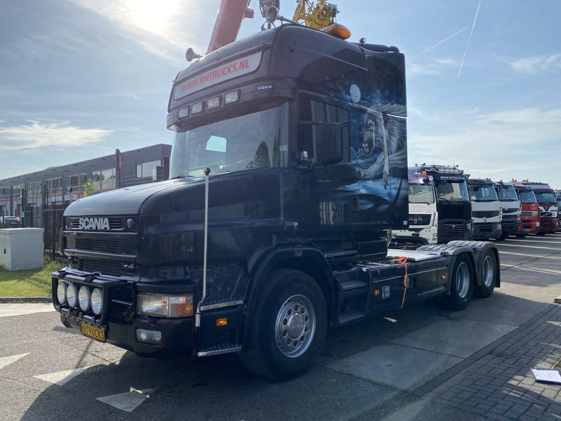 Scania T164-580 V8 6X2 + RETARDER + KIEPHYDRAULIEK - EURO 3 - MANUAL GEAR - Vilcējs: foto 4 Scania T164-580 V8 6X2 + RETARDER + KIEPHYDRAULIEK - EURO 3 - MANUAL GEAR - Vilcējs: foto 4