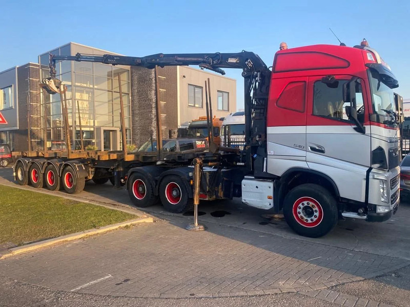 Volvo FH 540 6X4 EURO 6 + EPSILON S260Z96 + TRAILER 4 AXLE DOLL - Kokvedējs, Kravas auto ar manipulatoru: foto 2 Volvo FH 540 6X4 EURO 6 + EPSILON S260Z96 + TRAILER 4 AXLE DOLL - Kokvedējs, Kravas auto ar manipulatoru: foto 2