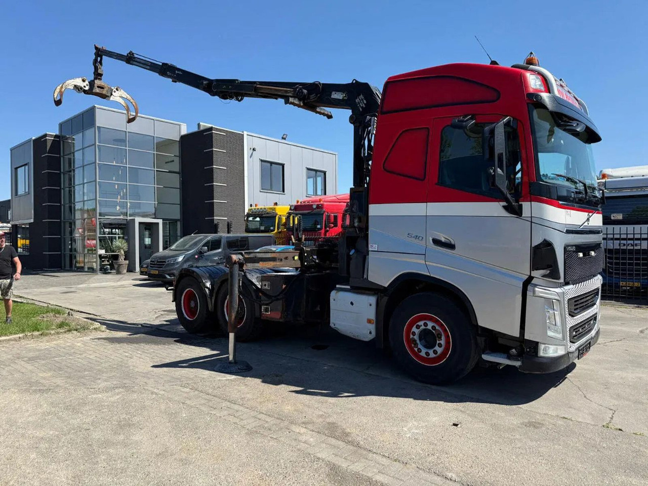 Volvo FH 540 6X4 - EURO 6 + PALFINGER EPSILON S260Z96 - Kravas auto ar manipulatoru: foto 1 Volvo FH 540 6X4 - EURO 6 + PALFINGER EPSILON S260Z96 - Kravas auto ar manipulatoru: foto 1