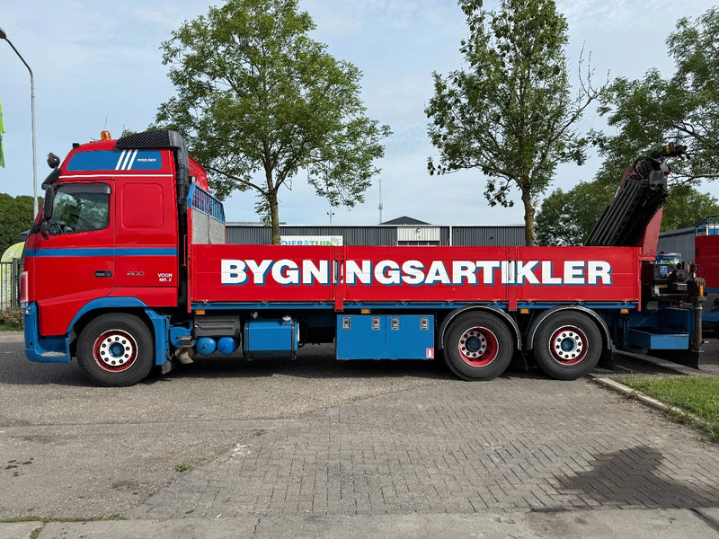 Volvo FH 600 - 6X2 - EURO 5 + HMF 2420 K5 + REMOTE - Bortu kravas automašīna/ Platforma, Kravas auto ar manipulatoru: foto 5 Volvo FH 600 - 6X2 - EURO 5 + HMF 2420 K5 + REMOTE - Bortu kravas automašīna/ Platforma, Kravas auto ar manipulatoru: foto 5