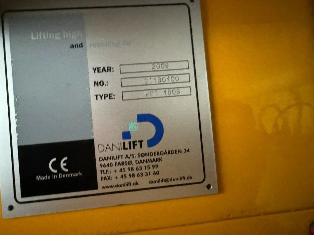 Autopacēlājs Volvo FL 240 4X2 DANILIFT WDT 180S +: foto 7