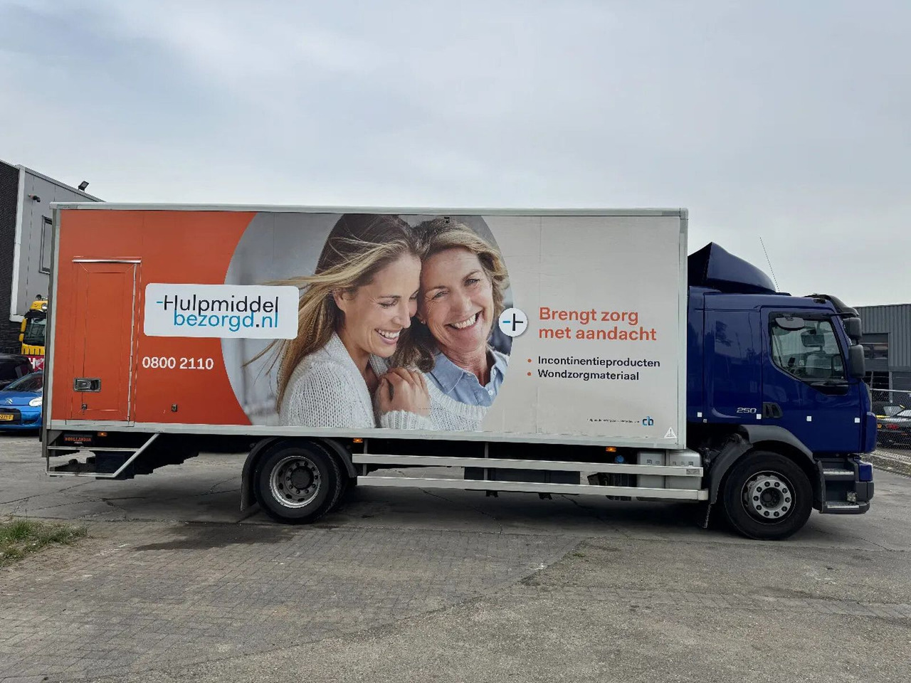 Volvo FL 250 4X2 - EURO 6 + DHOLLANDIA LIFT + TÜV 05-2 - Kravas automašīna ar slēgto virsbūvi: foto 4 Volvo FL 250 4X2 - EURO 6 + DHOLLANDIA LIFT + TÜV 05-2 - Kravas automašīna ar slēgto virsbūvi: foto 4