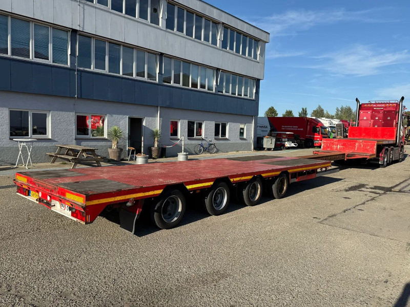 Zwalve 6,5 M EXTENDABLE, 2 AXLE STEERING - Puspiekabe zema profila platforma: foto 2 Zwalve 6,5 M EXTENDABLE, 2 AXLE STEERING - Puspiekabe zema profila platforma: foto 2