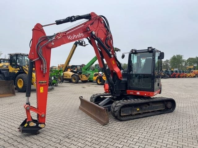 Kubota KX 080-4 - Mini-ekskavators: foto 1 Kubota KX 080-4 - Mini-ekskavators: foto 1