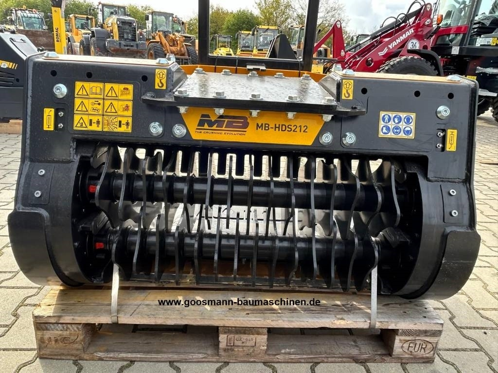 MB Crusher HDS 212 - Šķirošanas kauss: foto 4 MB Crusher HDS 212 - Šķirošanas kauss: foto 4