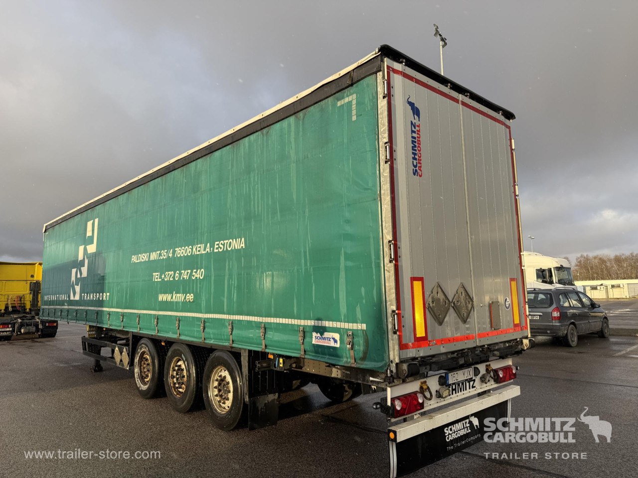 SCHMITZ Curtainsider Standard - Tenta puspiekabe: foto 1 SCHMITZ Curtainsider Standard - Tenta puspiekabe: foto 1