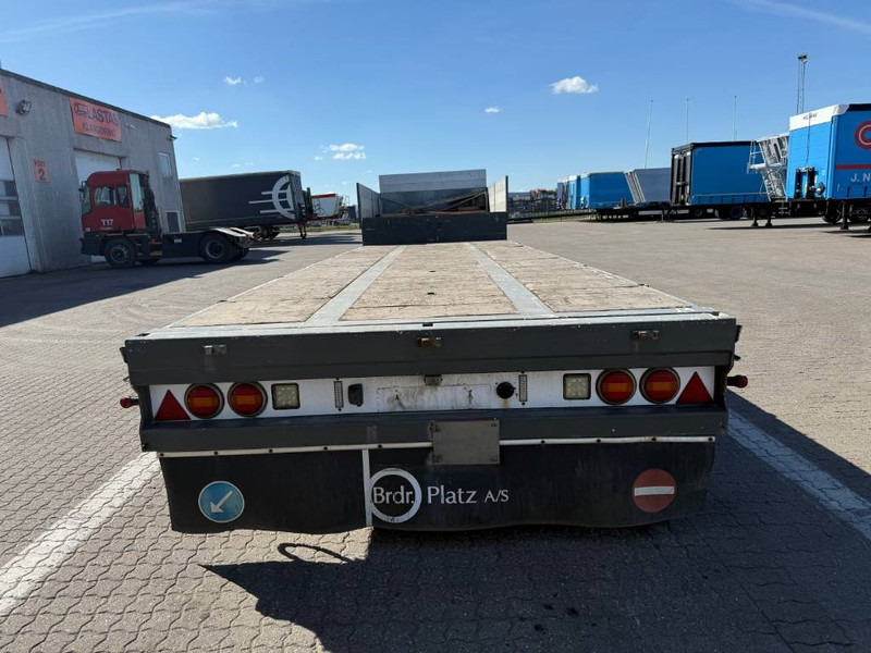 Brdr Platz 3-axle Stepdeck/Tiefbettauflieger/Nedby - Puspiekabe zema profila platforma: foto 4 Brdr Platz 3-axle Stepdeck/Tiefbettauflieger/Nedby - Puspiekabe zema profila platforma: foto 4