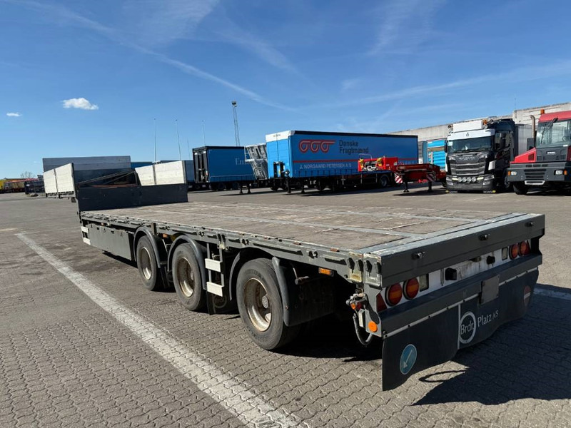 Brdr Platz 3-axle Stepdeck/Tiefbettauflieger/Nedby - Puspiekabe zema profila platforma: foto 5 Brdr Platz 3-axle Stepdeck/Tiefbettauflieger/Nedby - Puspiekabe zema profila platforma: foto 5