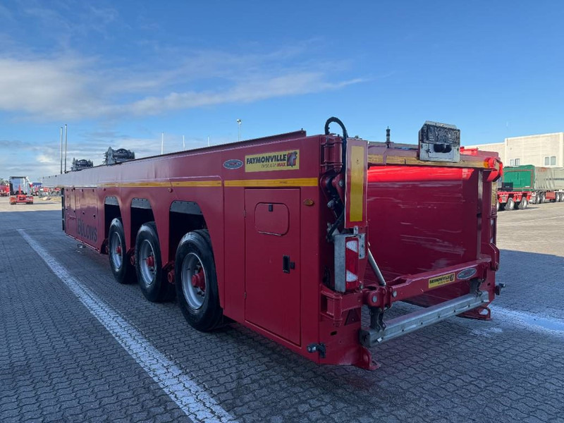 Faymonville Inloader trailer / Inloader-Auflieger / Innlader - Puspiekabe zema profila platforma: foto 5 Faymonville Inloader trailer / Inloader-Auflieger / Innlader - Puspiekabe zema profila platforma: foto 5