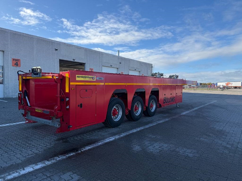 Faymonville Inloader trailer / Inloader-Auflieger / Innlader - Puspiekabe zema profila platforma: foto 3 Faymonville Inloader trailer / Inloader-Auflieger / Innlader - Puspiekabe zema profila platforma: foto 3