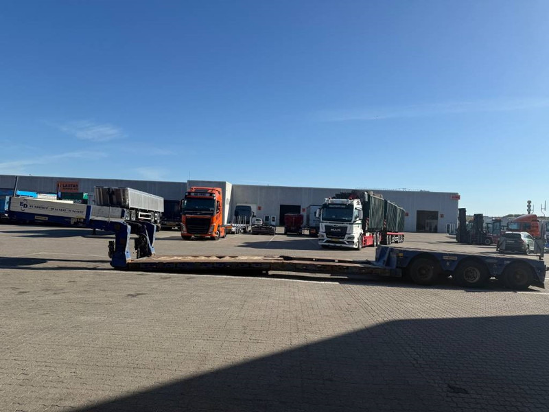 Puspiekabe zema profila platforma Faymonville Lowbed / Tieflader / Sengetrailer: foto 8