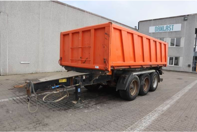 KEL-BERG 3-axle Tippertrailer/Kippanhänger/Tipkærre 14 m³ - Piekabe pašizgāzējs: foto 1 KEL-BERG 3-axle Tippertrailer/Kippanhänger/Tipkærre 14 m³ - Piekabe pašizgāzējs: foto 1