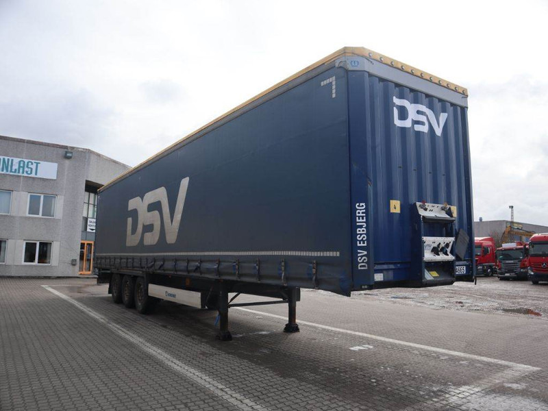 Krone 3 axle curtainside trailer - Tenta puspiekabe: foto 5 Krone 3 axle curtainside trailer - Tenta puspiekabe: foto 5