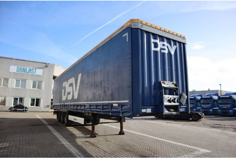 Krone 3 axle curtainside trailer - Tenta puspiekabe: foto 5 Krone 3 axle curtainside trailer - Tenta puspiekabe: foto 5