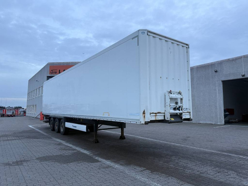Krone Boxtrailer / Kofferauflieger / Bokstrailer - Puspiekabe slēgtā virsbūve: foto 1 Krone Boxtrailer / Kofferauflieger / Bokstrailer - Puspiekabe slēgtā virsbūve: foto 1