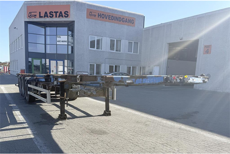 LECI Containerchassis - Puspiekabe noņemamā virsbūve/ Konteineru vedējs: foto 2 LECI Containerchassis - Puspiekabe noņemamā virsbūve/ Konteineru vedējs: foto 2