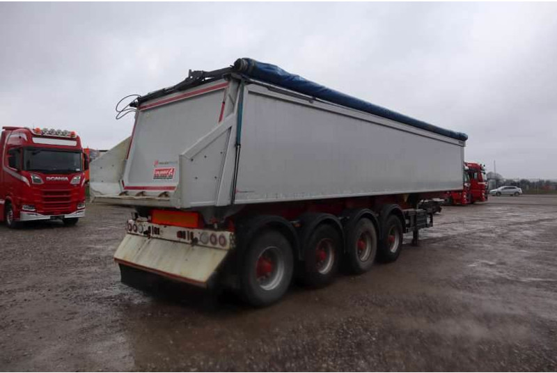 Langendorf 4-Axle Tipper/Kipper/Tiptrailer - Puspiekabe pašizgāzējs: foto 3 Langendorf 4-Axle Tipper/Kipper/Tiptrailer - Puspiekabe pašizgāzējs: foto 3