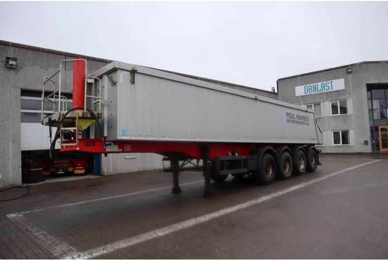 Langendorf 4-axle Tipper/Kipper/Tiptrailer 35 m³ - Puspiekabe pašizgāzējs: foto 1 Langendorf 4-axle Tipper/Kipper/Tiptrailer 35 m³ - Puspiekabe pašizgāzējs: foto 1
