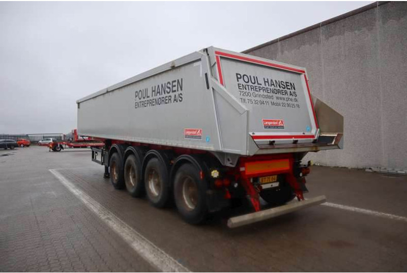 Langendorf 4-axle Tipper/Kipper/Tiptrailer 35 m³ - Puspiekabe pašizgāzējs: foto 4 Langendorf 4-axle Tipper/Kipper/Tiptrailer 35 m³ - Puspiekabe pašizgāzējs: foto 4