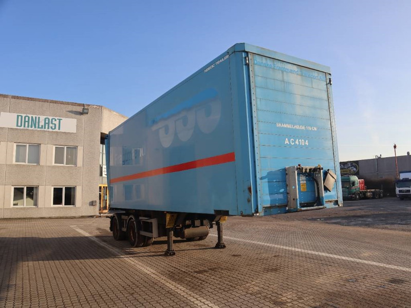 Nordic Trailer Drawbar trailer / Zwischenauflieger / Linktrailer - Puspiekabe slēgtā virsbūve: foto 2 Nordic Trailer Drawbar trailer / Zwischenauflieger / Linktrailer - Puspiekabe slēgtā virsbūve: foto 2