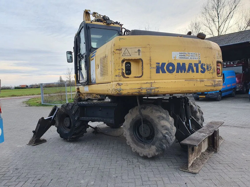 Komatsu PW180-7K - Riteņu ekskavators: foto 4 Komatsu PW180-7K - Riteņu ekskavators: foto 4