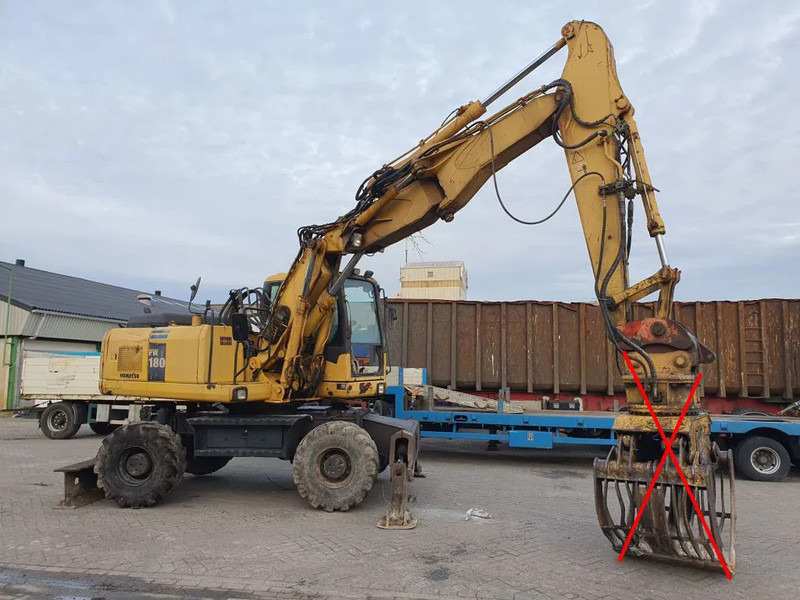 Komatsu PW180-7K - Riteņu ekskavators: foto 2 Komatsu PW180-7K - Riteņu ekskavators: foto 2