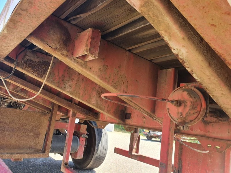 Bortu puspiekabe/ Platforma Nooteboom OVB-42 VV Extendable 20M Steering platform: foto 19