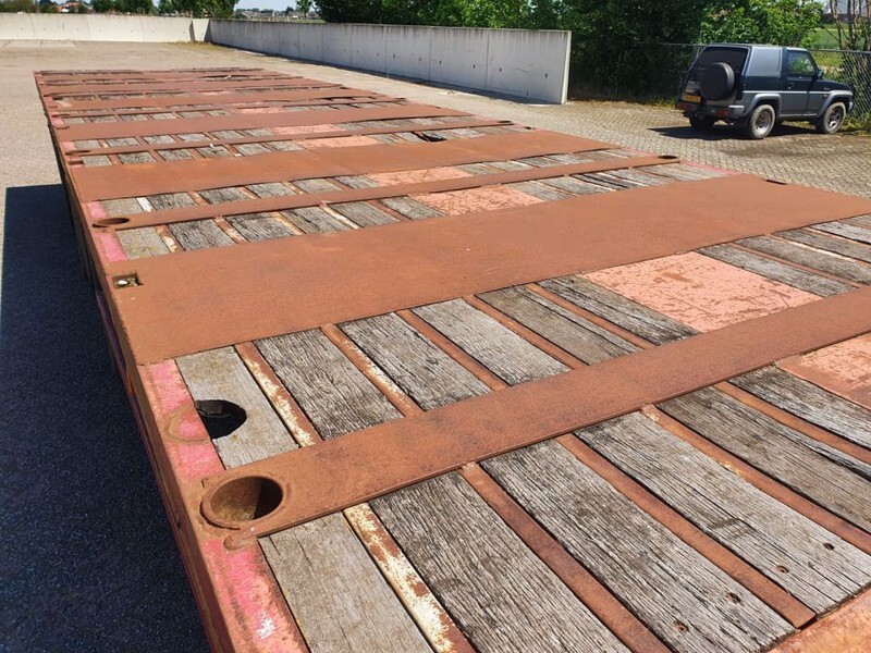 Bortu puspiekabe/ Platforma Nooteboom OVB-42 VV Extendable 20M Steering platform: foto 13