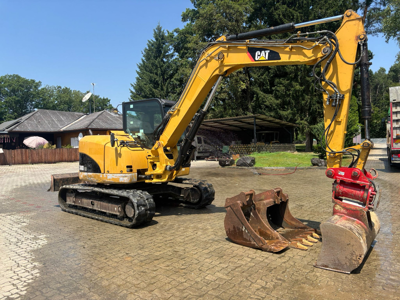 CATERPILLAR 308 D - Mini-ekskavators: foto 4 CATERPILLAR 308 D - Mini-ekskavators: foto 4