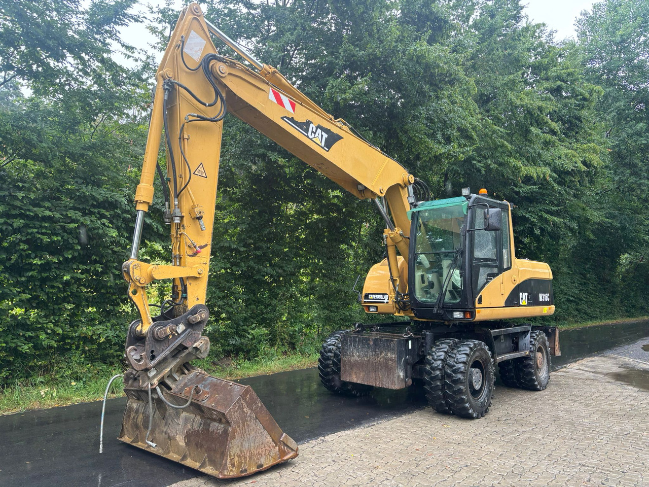 CATERPILLAR M 316 C - Riteņu ekskavators: foto 3 CATERPILLAR M 316 C - Riteņu ekskavators: foto 3
