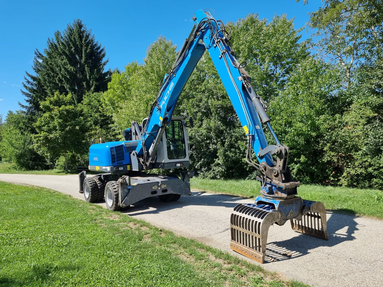 FUCHS MHL 250 - Riteņu ekskavators: foto 4 FUCHS MHL 250 - Riteņu ekskavators: foto 4