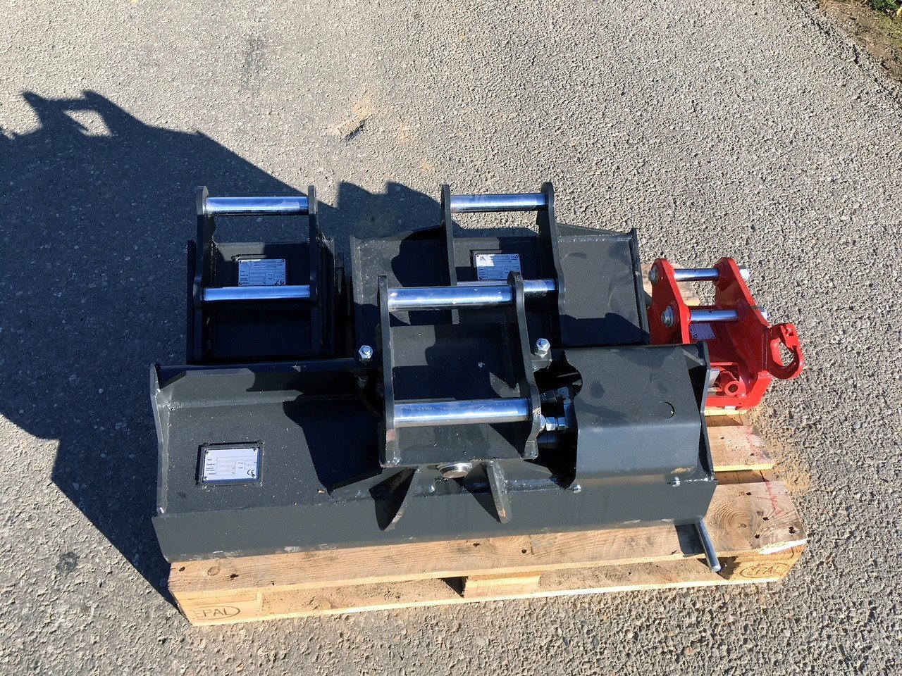 Geel-Martin Package of buckets - Kauss - Mini-ekskavators: foto 3 Geel-Martin Package of buckets - Kauss - Mini-ekskavators: foto 3