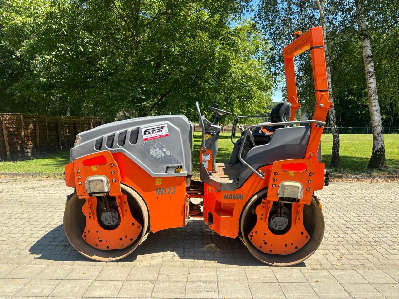 HAMM HD 13 VV - Mini-veltnis: foto 1 HAMM HD 13 VV - Mini-veltnis: foto 1