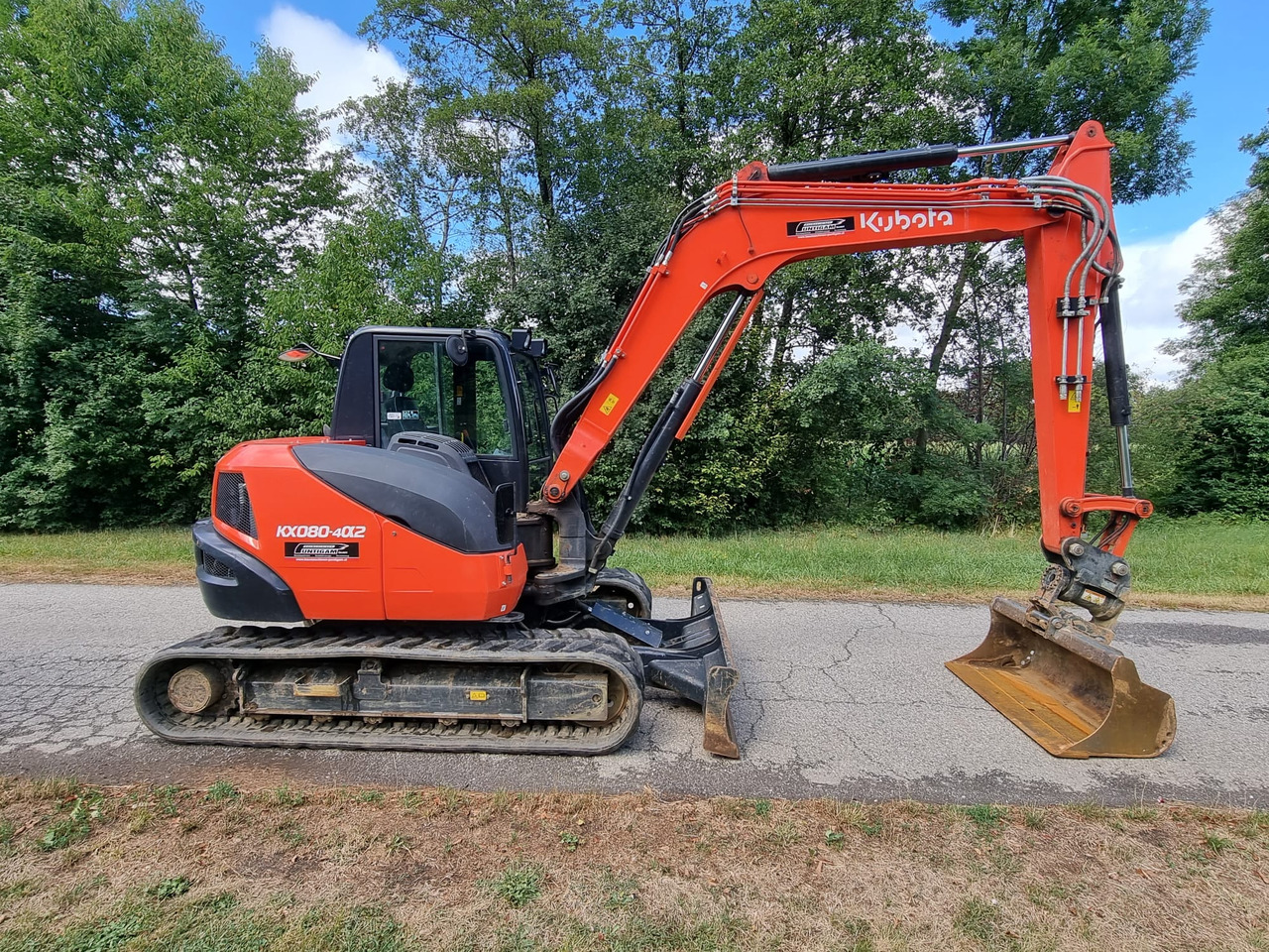 KUBOTA KX 080-4a2 - Mini-ekskavators: foto 1 KUBOTA KX 080-4a2 - Mini-ekskavators: foto 1