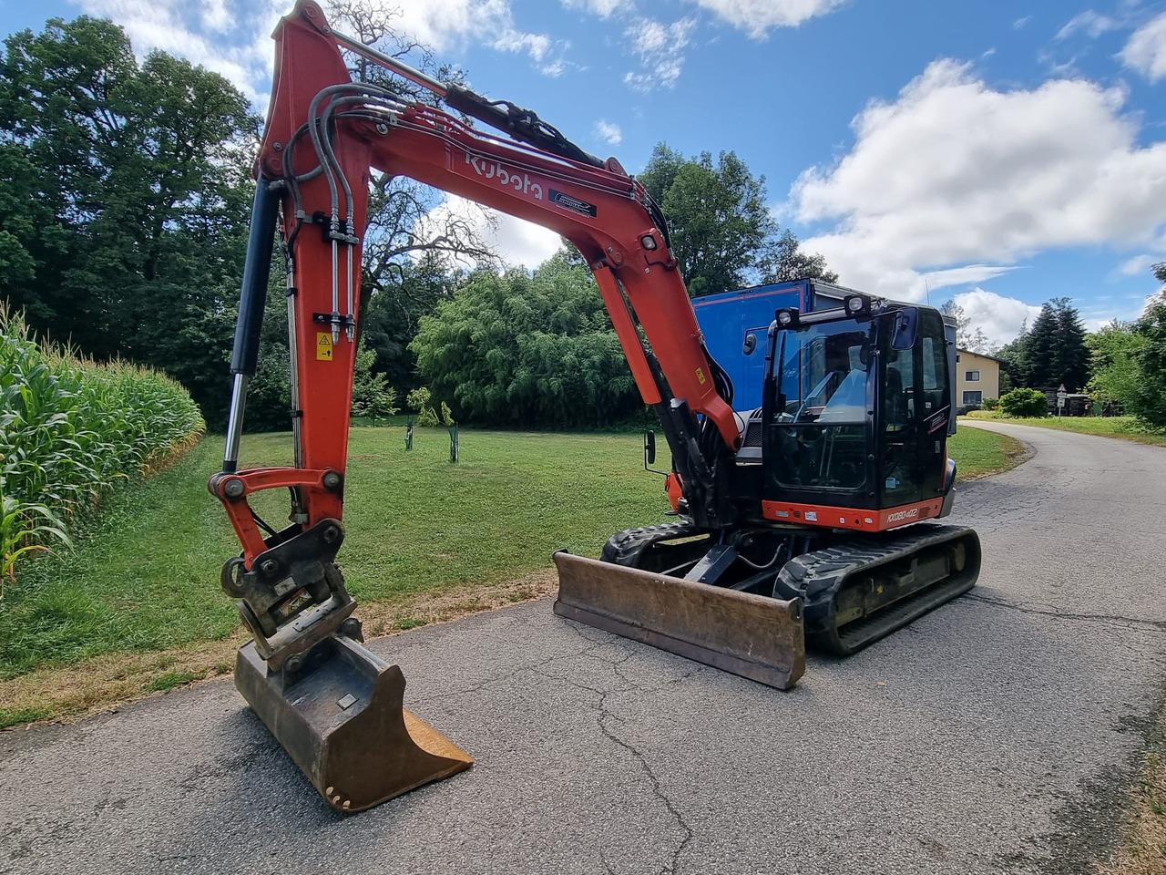 KUBOTA KX 080-4a2 - Mini-ekskavators: foto 3 KUBOTA KX 080-4a2 - Mini-ekskavators: foto 3
