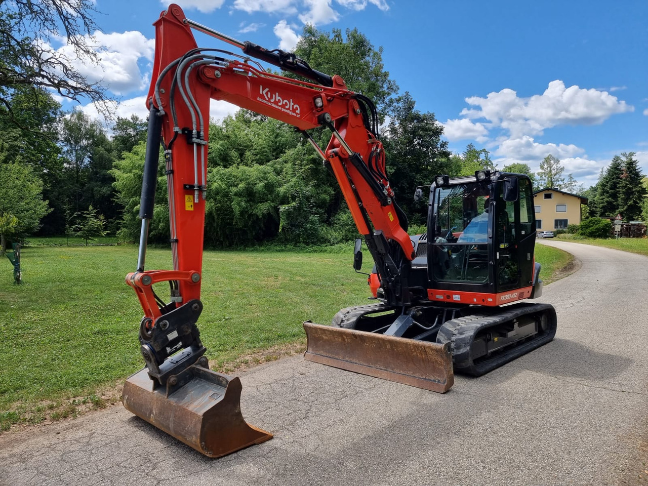 KUBOTA KX 080-4a2 - Mini-ekskavators: foto 3 KUBOTA KX 080-4a2 - Mini-ekskavators: foto 3