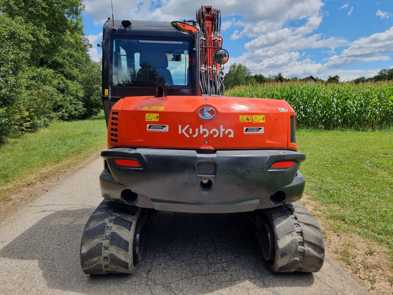 KUBOTA KX 080-4a2 - Mini-ekskavators: foto 5 KUBOTA KX 080-4a2 - Mini-ekskavators: foto 5