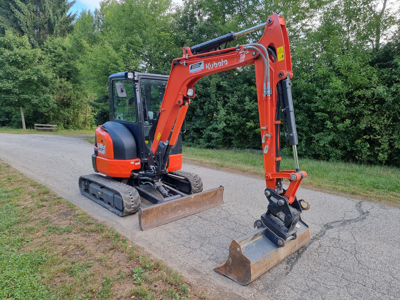 KUBOTA U 36-4 - Mini-ekskavators: foto 4 KUBOTA U 36-4 - Mini-ekskavators: foto 4
