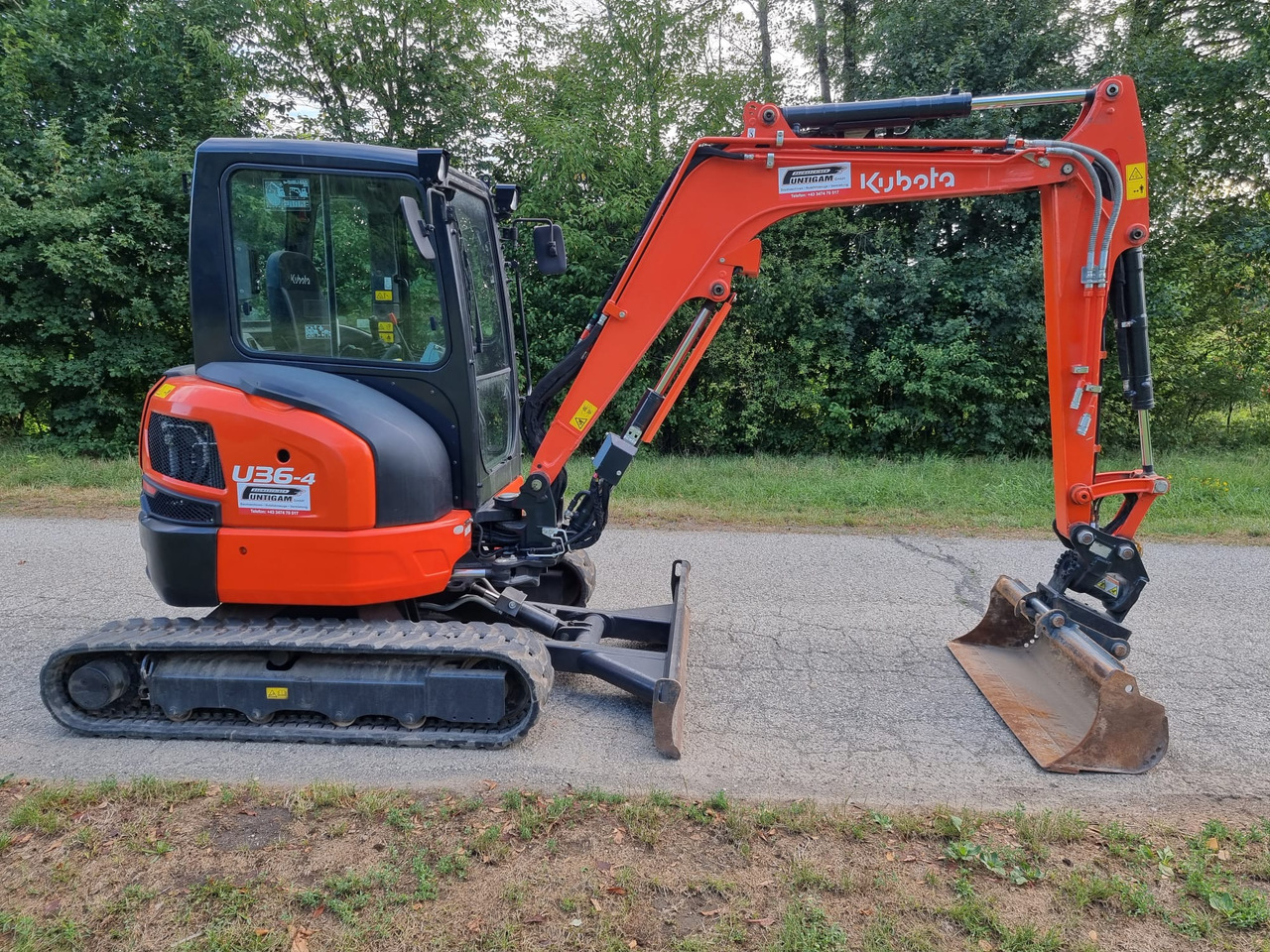 KUBOTA U 36-4 - Mini-ekskavators: foto 2 KUBOTA U 36-4 - Mini-ekskavators: foto 2