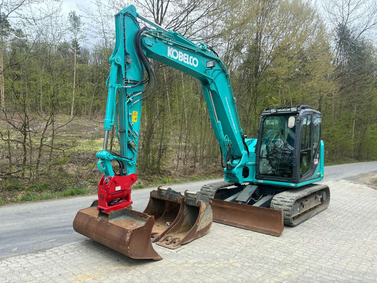 Kobelco SK 85 MSR-3E - Mini-ekskavators: foto 3 Kobelco SK 85 MSR-3E - Mini-ekskavators: foto 3
