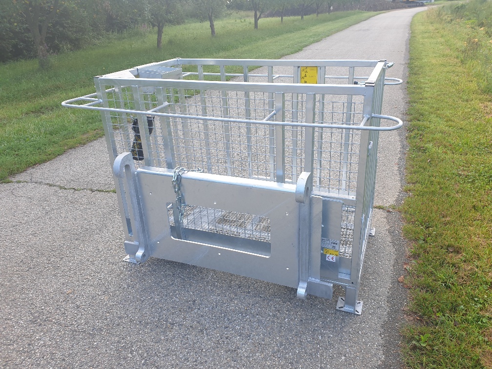 Work Platform galvanized - Papildaprīkojums - Teleskopiskais iekrāvējs: foto 1 Work Platform galvanized - Papildaprīkojums - Teleskopiskais iekrāvējs: foto 1